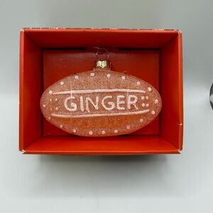 John Derian Ginger Christmas Ornament